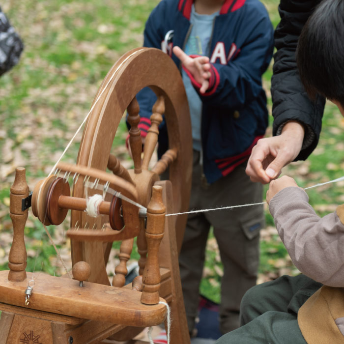 【町田店】ななの羊毛屋×okadaya町田店「手紡ぎ体験ワークショップ」※スピンドル