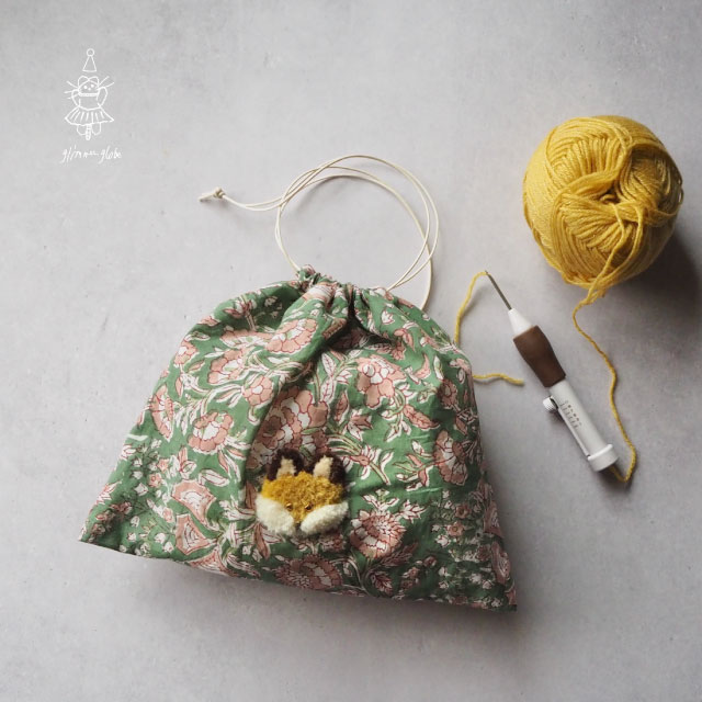 【本店11F】3/13,4/11,5/8 glimmer globeと作るふわもこきつね巾着
