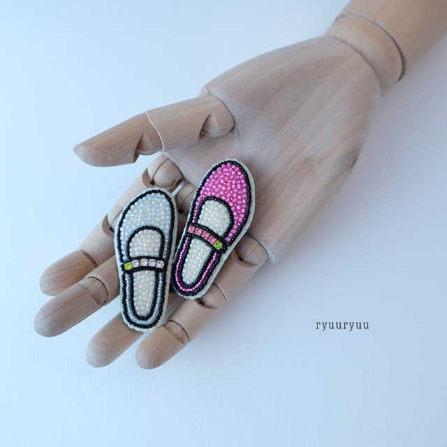 【本店11F】4/20 流流ryuuryuuと作るストラップシューズのブローチ