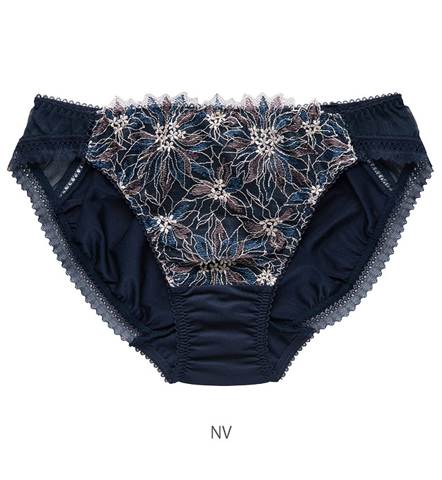 6217|ラヴィアドゥ 切替チュールレース 22464シリーズ スタンダードショーツ 全3色 M/