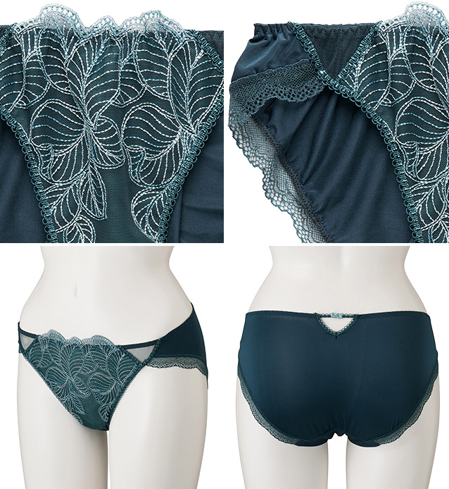 6219|ラヴィアドゥ リーフチュール 22466シリーズ スタンダードショーツ 全3色 M/