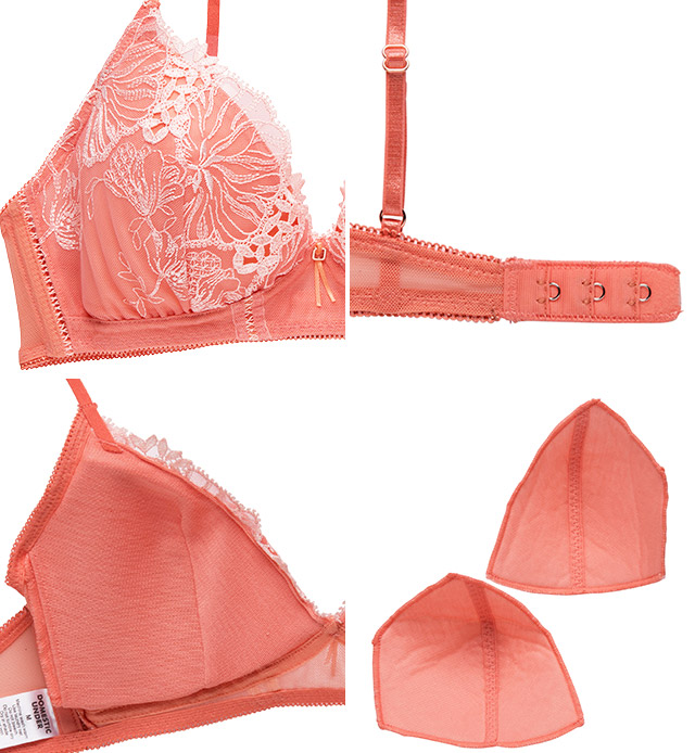 D2238|ラヴィアドゥ インケミカルレース D2237シリーズ ソフトブラ 全3色 M/L