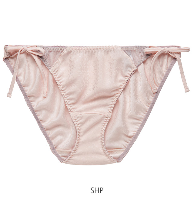 D6366|ラヴィアドゥ サテンジャガード D4086シリーズ サイドリボンショーツ 全3色 M/L