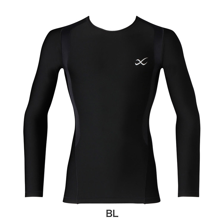 JAO799|ワコール CW-X 柔流 Jyuryu ホットタイプ 丸首 長袖 メンズ 全2色 S-L