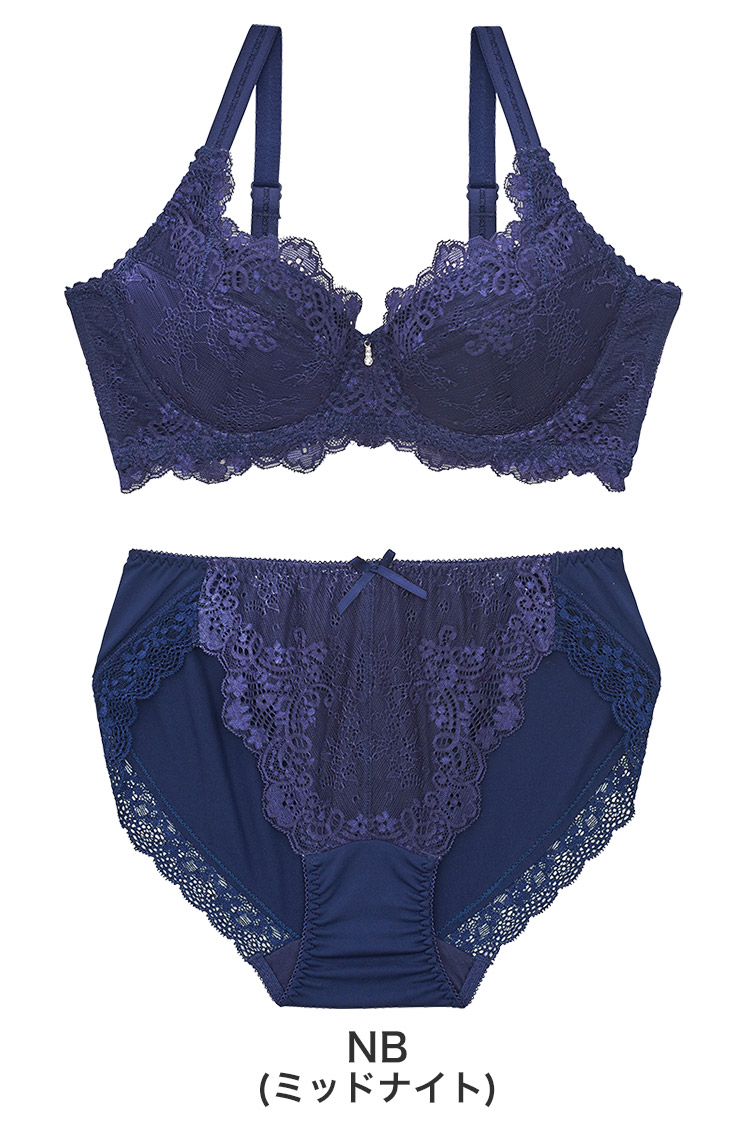 IBT298|アンテシュクレ intesucre 脇高ブラ Premium ブラセット 全4色 B-G/65-80