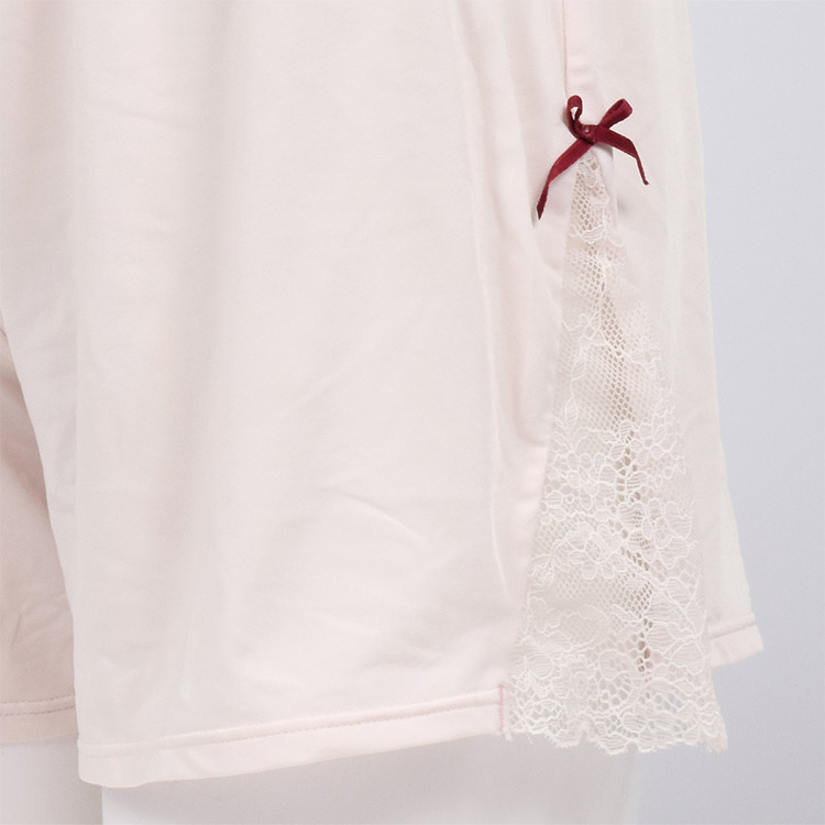 ILC322|アンテシュクレ intesucre らくしてキレイ ふわさらタイプ キャミセット キャミソール+タップパンツ 全3色 M-L