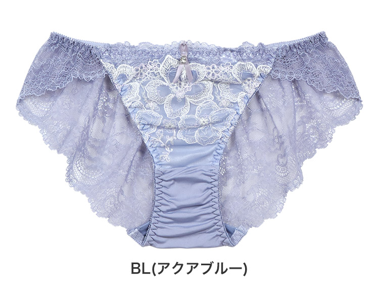 ISP322|アンテシュクレ intesucre らくしてキレイ ふわさらタイプ バックレースショーツ 全3色 M