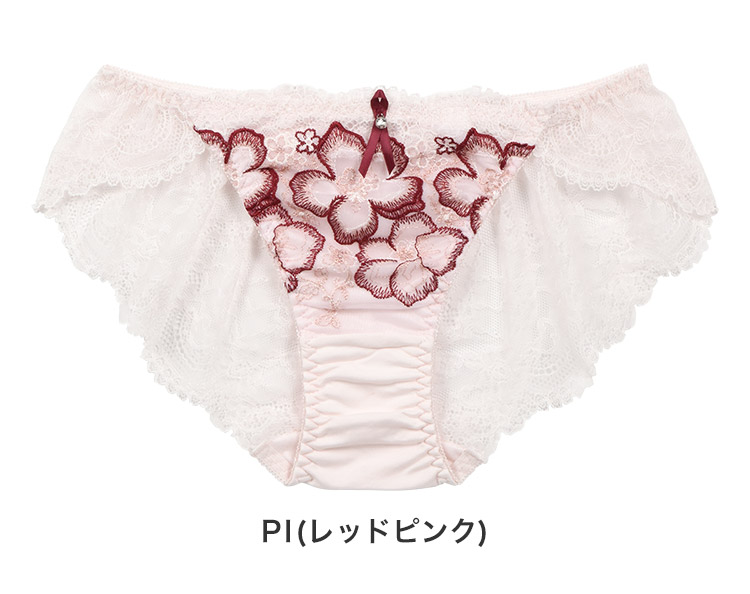 ISP322|アンテシュクレ intesucre らくしてキレイ ふわさらタイプ バックレースショーツ 全3色 M