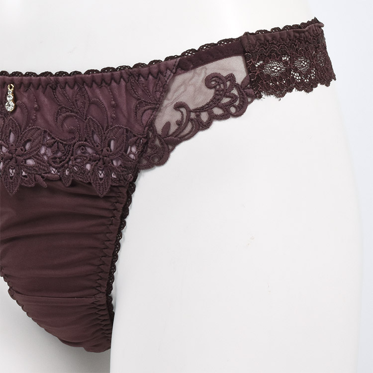 IST323|アンテシュクレ intesucre narue×intesucre バストアップブラ IBT323ペア Tバックショーツ 全3色 M/L