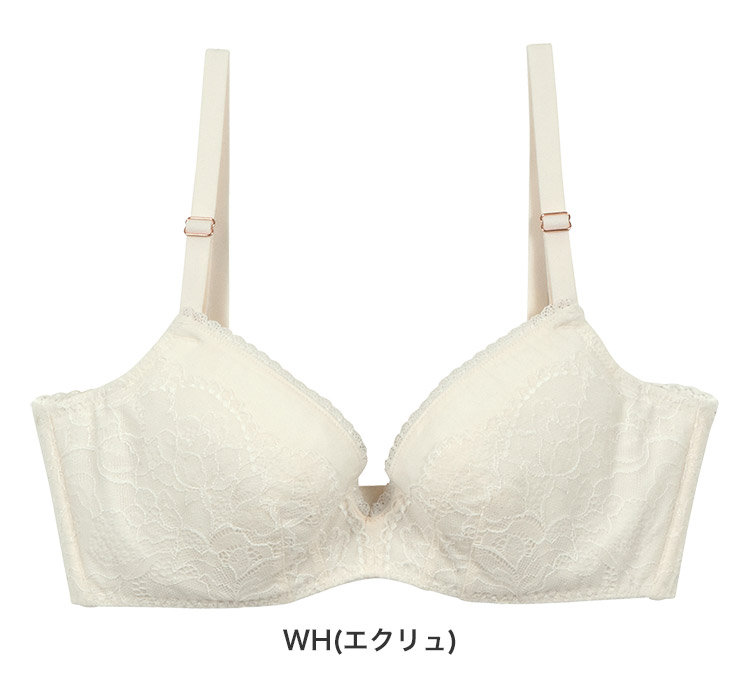 IBT316|アンテシュクレ intesucre らくしてキレイ ソフトワイヤータイプ ブラジャー単品 ABCDEFカップ アンダー65/70/75/80cm