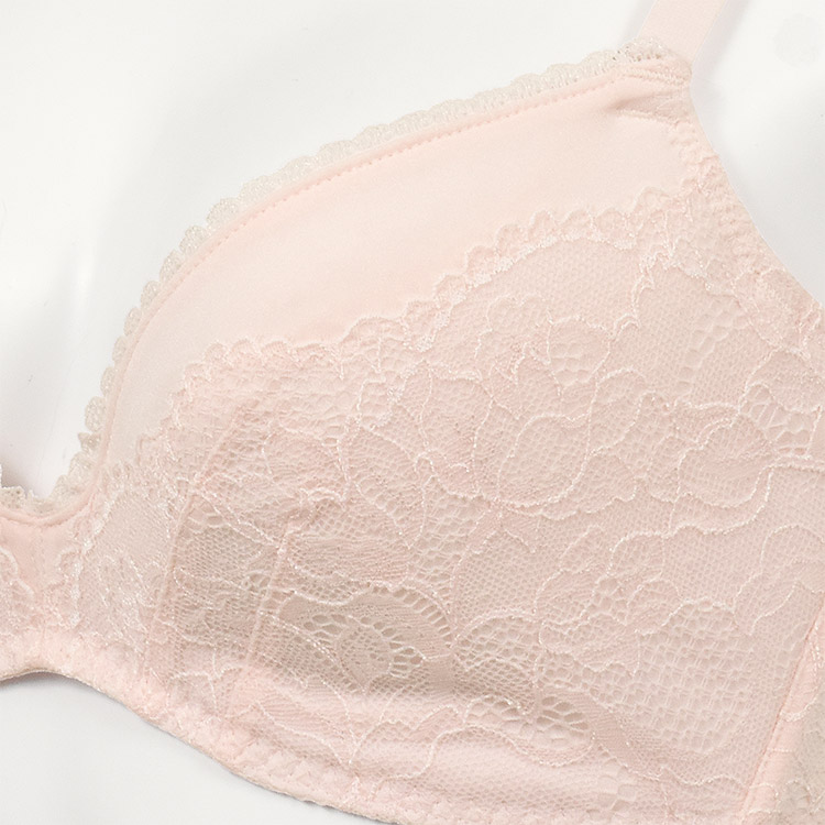 IBT316|アンテシュクレ intesucre らくしてキレイ ソフトワイヤータイプ ブラジャー単品 ABCDEFカップ アンダー65/70/75/80cm