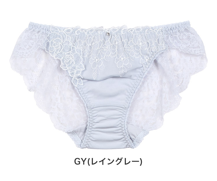 ISP319|アンテシュクレ intesucre narue×intesucreコラボ IBT319ペア バックレースショーツ 全4色 M