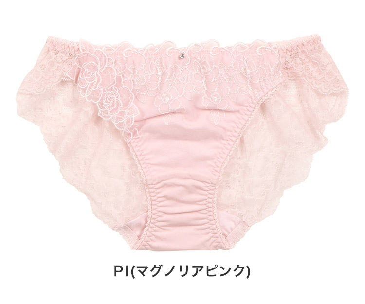 ISP319|アンテシュクレ intesucre narue×intesucreコラボ IBT319ペア バックレースショーツ 全4色 M