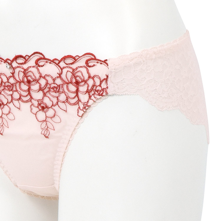 ISP319|アンテシュクレ intesucre narue×intesucreコラボ IBT319ペア バックレースショーツ 全4色 M