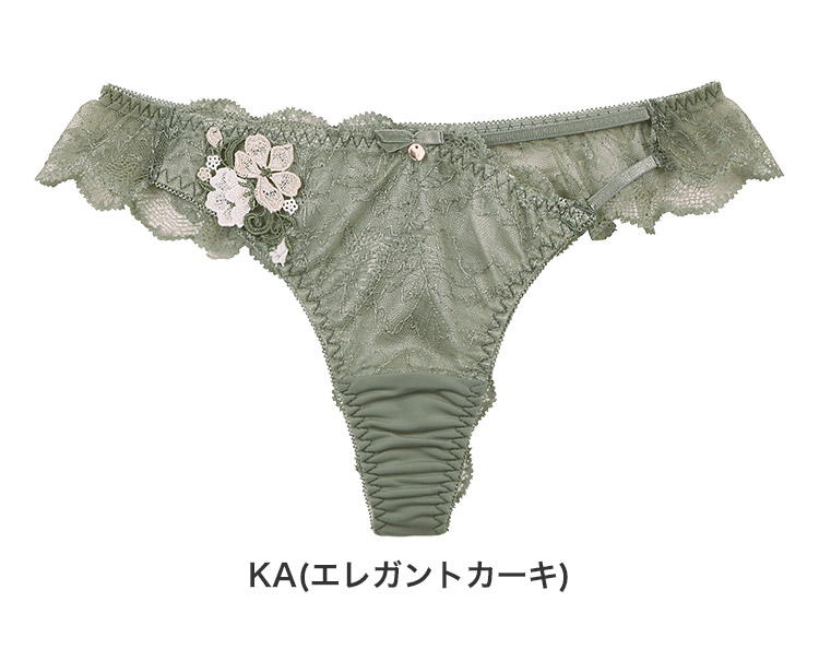 IST341|アンテシュクレ intesucre 毎日フィットブラ IBT341ペア Tバックショーツ 全4色 S-L