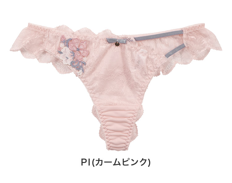 IST341|アンテシュクレ intesucre 毎日フィットブラ IBT341ペア Tバックショーツ 全4色 S-L