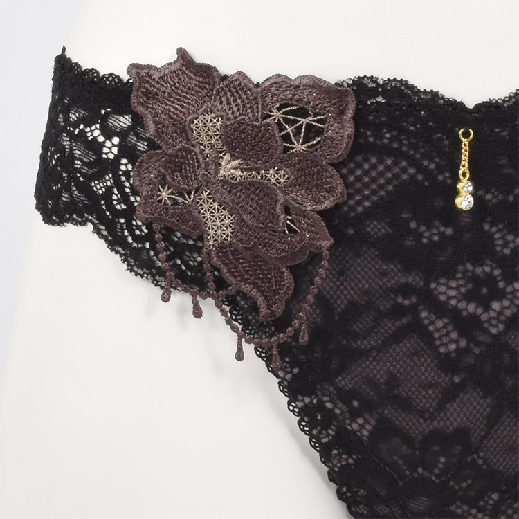 IST343|アンテシュクレ intesucre narue×intesucre バストアップブラ IBT343ペア Tバックショーツ 全3色 M/L