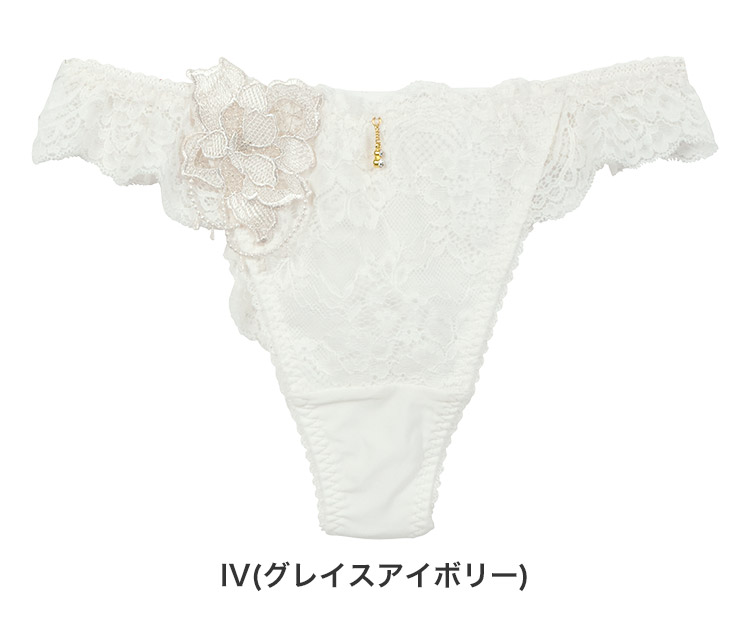 IST343|アンテシュクレ intesucre narue×intesucre バストアップブラ IBT343ペア Tバックショーツ 全3色 M/L