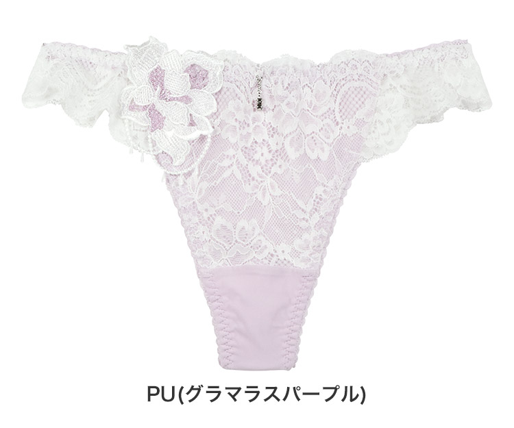 IST343|アンテシュクレ intesucre narue×intesucre バストアップブラ IBT343ペア Tバックショーツ 全3色 M/L