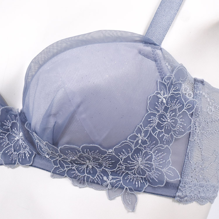 IBT331|アンテシュクレ intesucre なでしこブラ 脇高スレンダースタイル ブラセット CDEFGカップ アンダー65/70/75cm