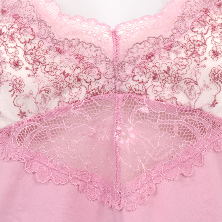 ILC366|アンテシュクレ intesucre らくしてキレイ ふわさらtype IBT366ペア キャミセット キャミソール+タップパンツ M-L