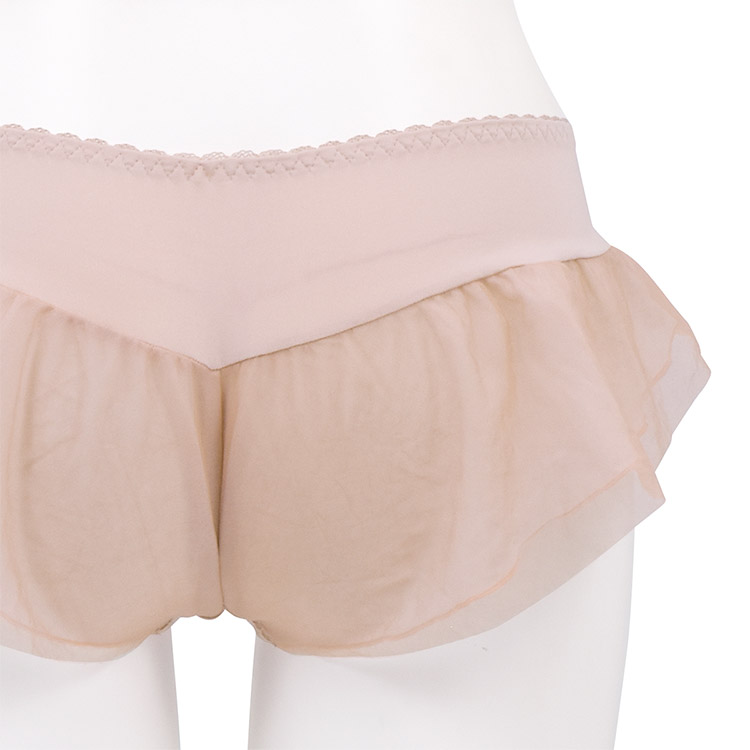 ISD367|アンテシュクレ intesucre narue×intesucre バストアップブラ IBT367ペア フリルショーツ M/L