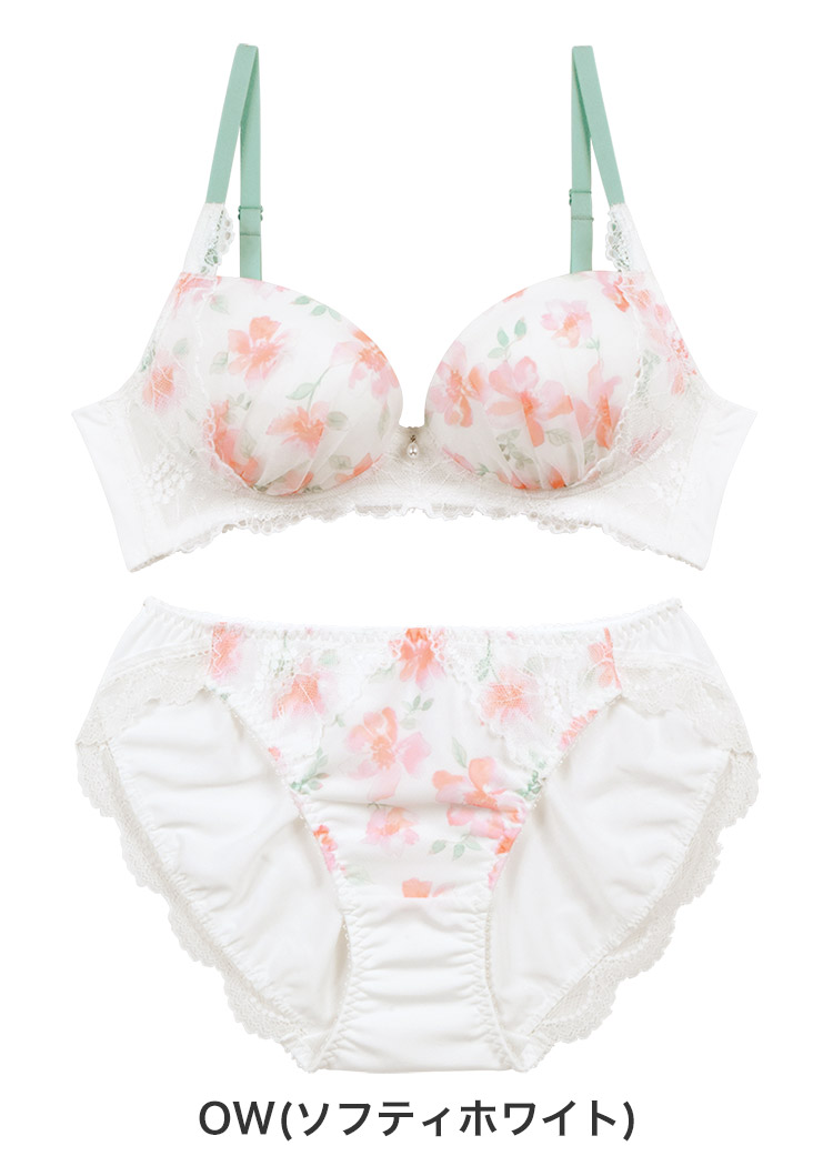 IBN358|アンテシュクレ intesucre らくしてキレイ ノンワイヤータイプ ブラセット ナチュラルバストメイク BCDEFカップ アンダー65/70/75cm