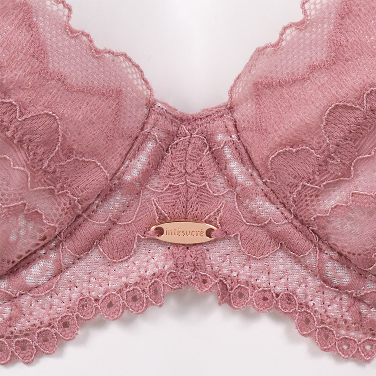 IBT355|アンテシュクレ intesucre らくしてキレイ ふわさらtype ブラジャー単品 ナチュラルバストメイク BCDEカップ アンダー60/65/70/75cm