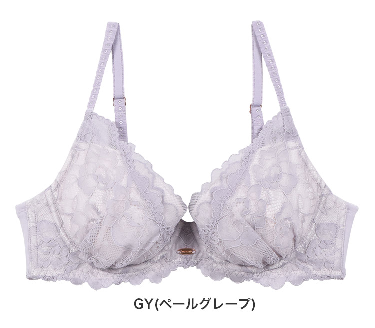 IBT355|アンテシュクレ intesucre らくしてキレイ ふわさらtype ブラジャー単品 ナチュラルバストメイク BCDEカップ アンダー60/65/70/75cm