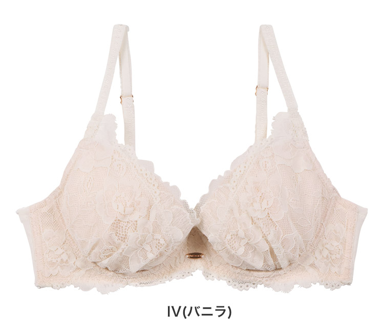 IBT355|アンテシュクレ intesucre らくしてキレイ ふわさらtype ブラジャー単品 ナチュラルバストメイク BCDEカップ アンダー60/65/70/75cm