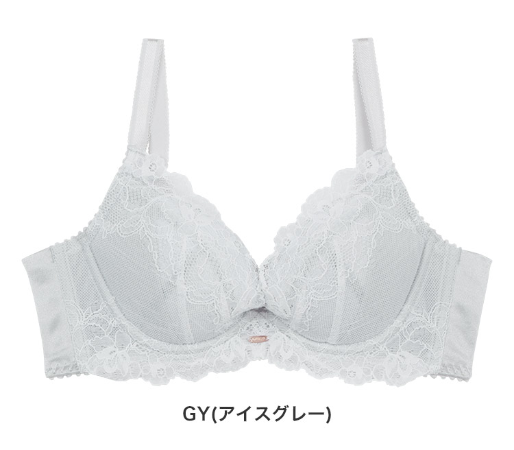 IBT362|アンテシュクレ intesucre ナイス谷間 立体感プラス ブラジャー単品 脇高ブラ BCDEFGHIカップ アンダー 65/70/75/80cm