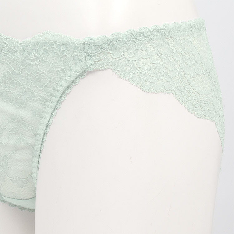 ISD375|アンテシュクレ intesucre narue×intesucre バストアップブラ IBT375ペア バックレースショーツ M/L