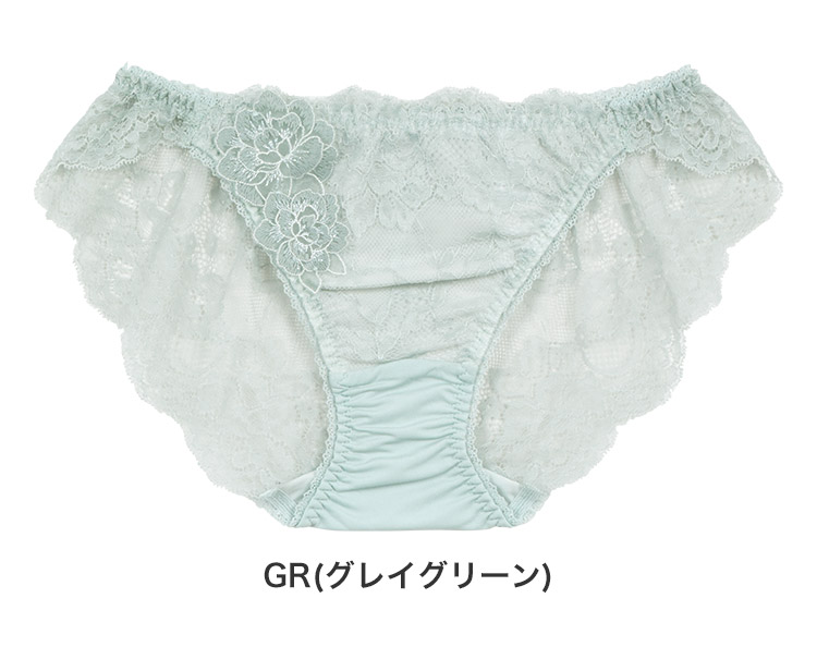 ISD375|アンテシュクレ intesucre narue×intesucre バストアップブラ IBT375ペア バックレースショーツ M/L