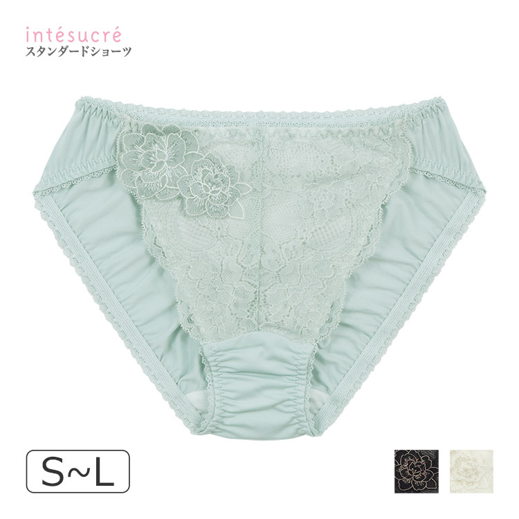 ISP375|アンテシュクレ intesucre narue×intesucre バストアップブラ IBT375ペア スタンダードショーツ S/M/L