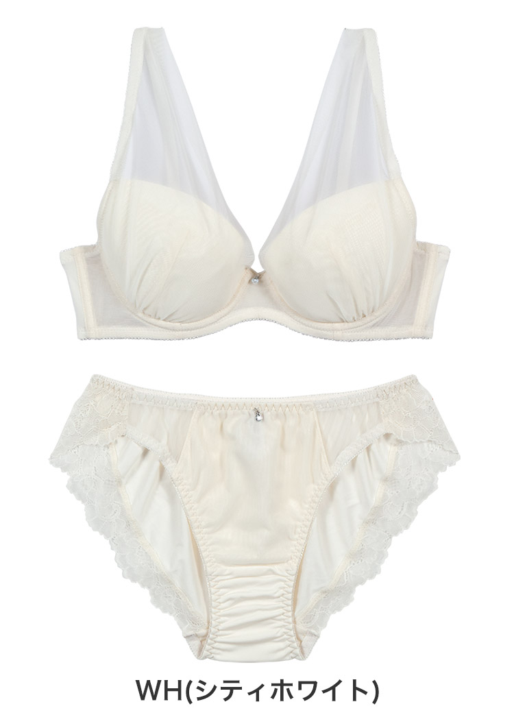 IBT376S|アンテシュクレ intesucre らくしてキレイ ふわさらType ブラセット ナチュラルバストメイク BCDEカップ アンダー60/65/70/75cm