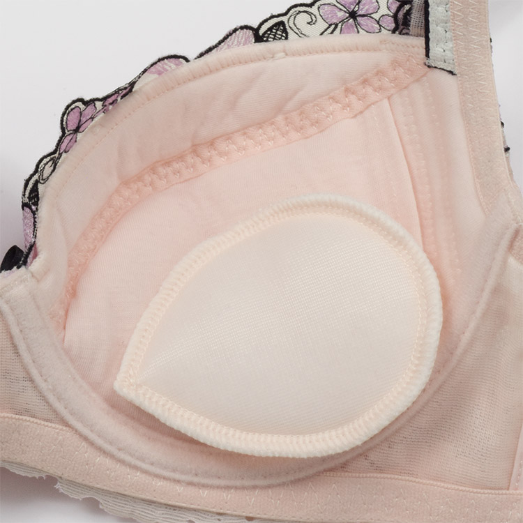 IBT384|アンテシュクレ intesucre なでしこブラ ブラジャー単品 サイドすっきりメイク CDEFGカップ アンダー65/70/75cm