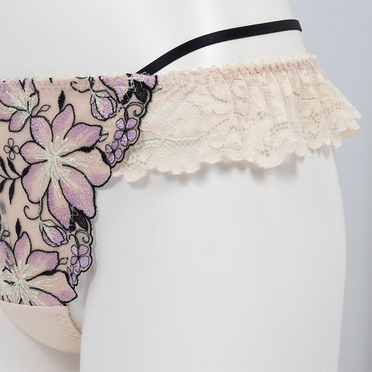 IST384|アンテシュクレ intesucre なでしこブラ IBT384ペア Tバックショーツ M/L