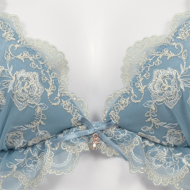 IBT382S|アンテシュクレ intesucre 毎日フィットブラ Wパッドボリュームタイプ ブラセット くっきり谷間メイク BCDEカップ アンダー60/65/70/75cm