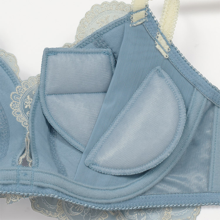 IBT382S|アンテシュクレ intesucre 毎日フィットブラ Wパッドボリュームタイプ ブラセット くっきり谷間メイク BCDEカップ アンダー60/65/70/75cm