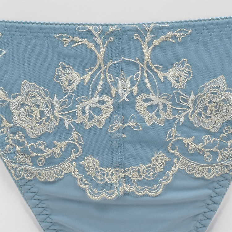 ISD382|アンテシュクレ intesucre 毎日フィットブラ IBT382Sペア バックレースショーツ S/M/L