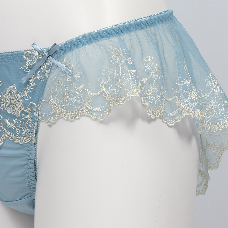 ISD382|アンテシュクレ intesucre 毎日フィットブラ IBT382Sペア バックレースショーツ S/M/L