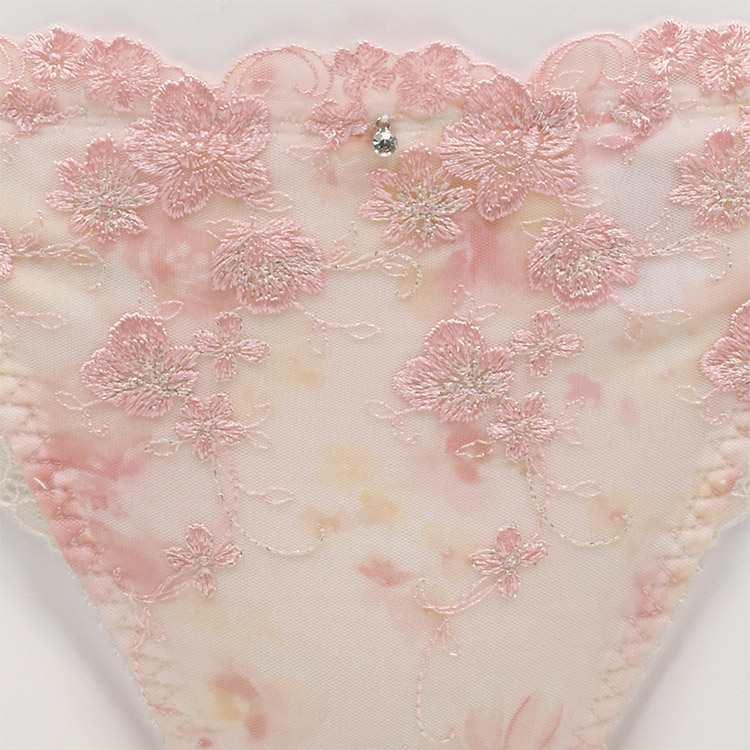 ISP379|アンテシュクレ intesucre なでしこブラ スレンダースタイル IBT379ペア スタンダードショーツ M/L