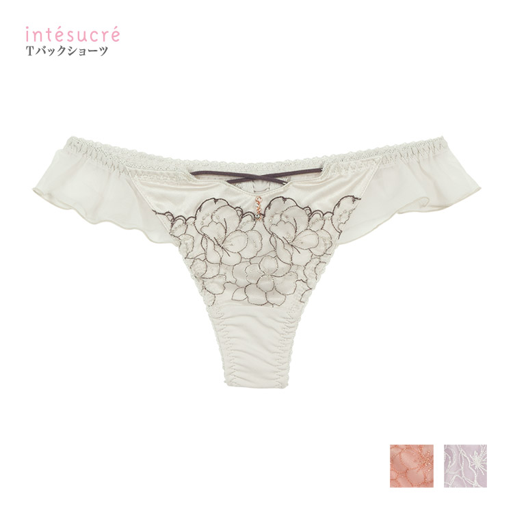 IST380｜アンテシュクレ intesucre narue×intesucre IBT380ペア Ｔバックショーツ M/L