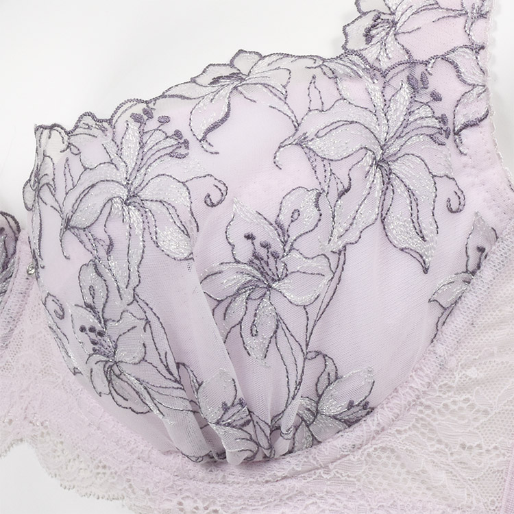 IBT390|アンテシュクレ intesucre 脇高ブラ Premium ブラジャー単品 ふっくらデコルテメイク BCDEFGHIJカップ アンダー60/65/70/75cm