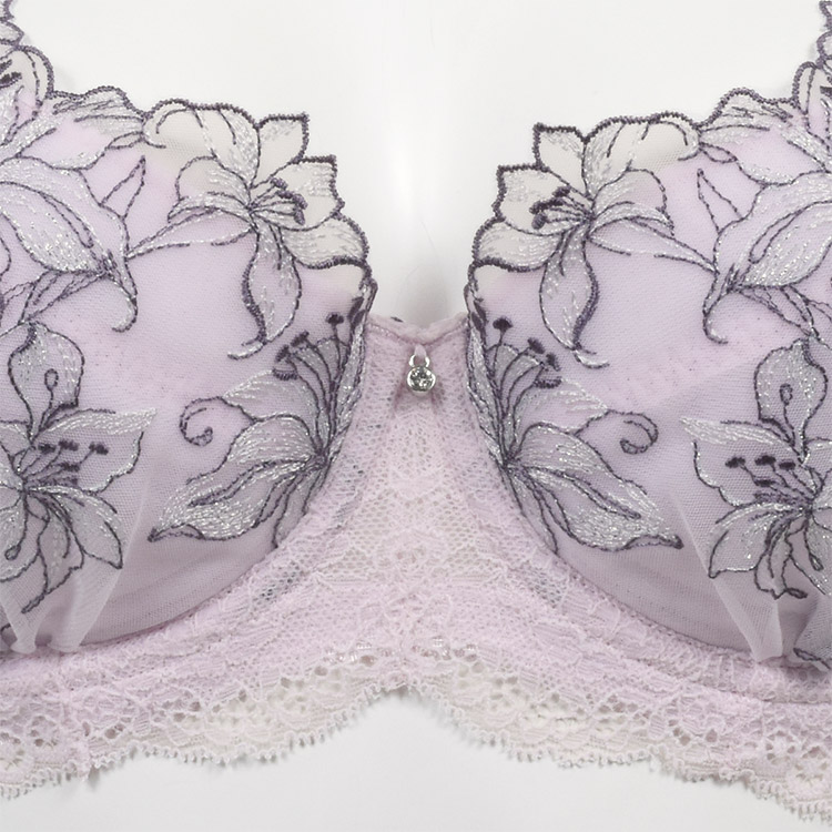 IBT390|アンテシュクレ intesucre 脇高ブラ Premium ブラジャー単品 ふっくらデコルテメイク BCDEFGHIJカップ アンダー60/65/70/75cm