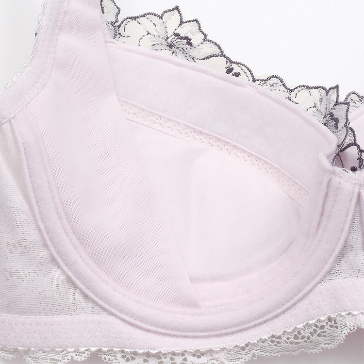 IBT390|アンテシュクレ intesucre 脇高ブラ Premium ブラジャー単品 ふっくらデコルテメイク BCDEFGHIJカップ アンダー60/65/70/75cm