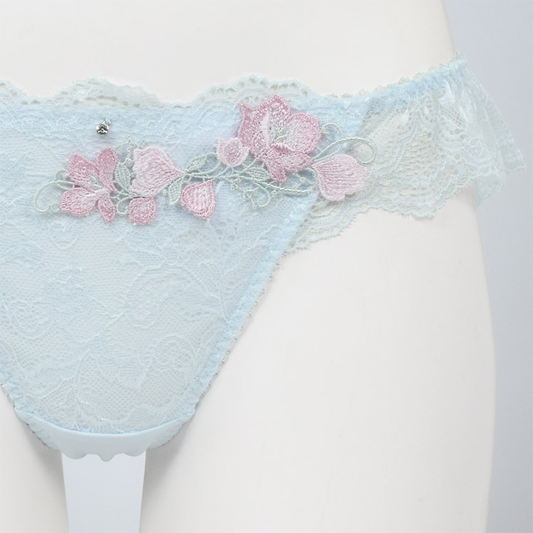 IST391|アンテシュクレ intesucre なでしこブラ IBT391ペア Tバックショーツ M/L