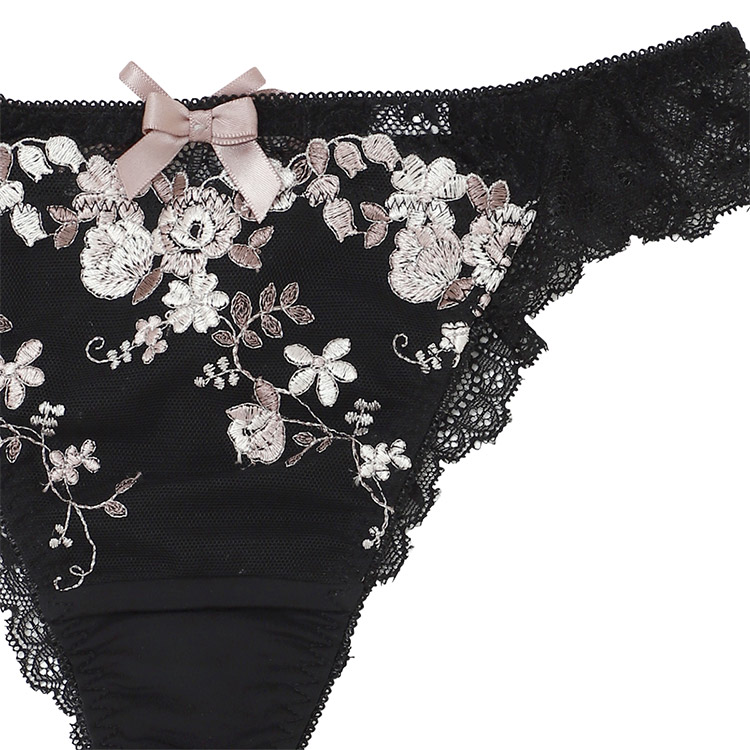 23-18111|ナルエー narue フルール 23-18510シリーズ Tバックショーツ 全3色 M