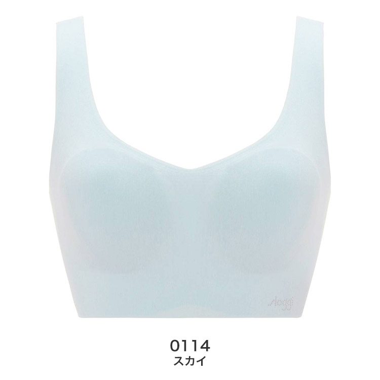 G068N-Top|トリンプ スロギー ゼロフィール Organic Cotton カップ付きハーフトップ 全6色 S-LL