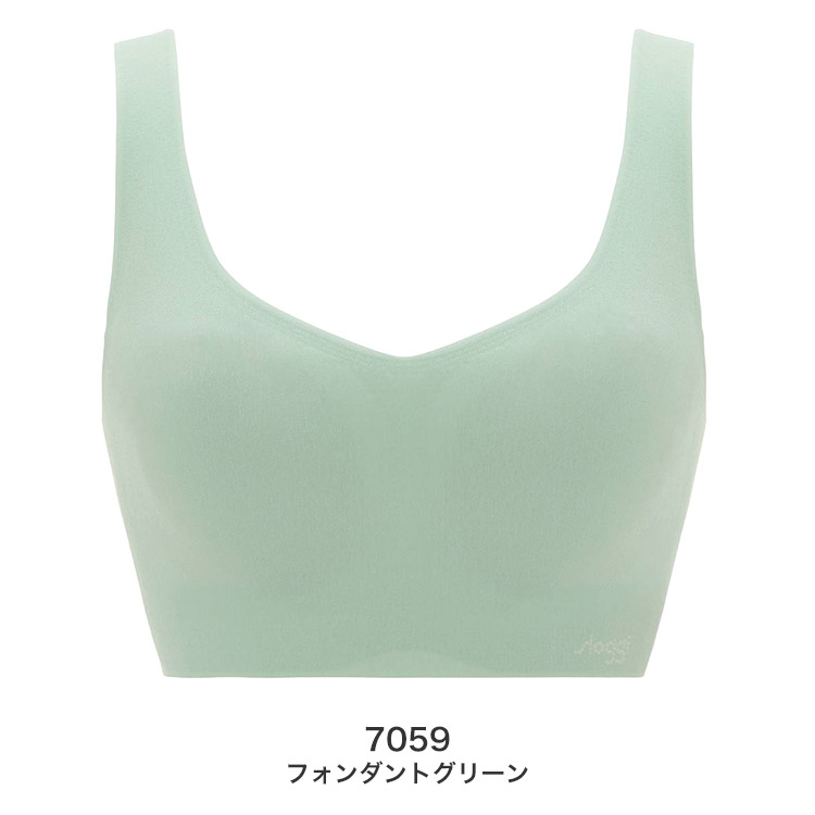 G068N-Top|トリンプ スロギー ゼロフィール 綿混 カップ付きハーフトップ S/M/L/LL